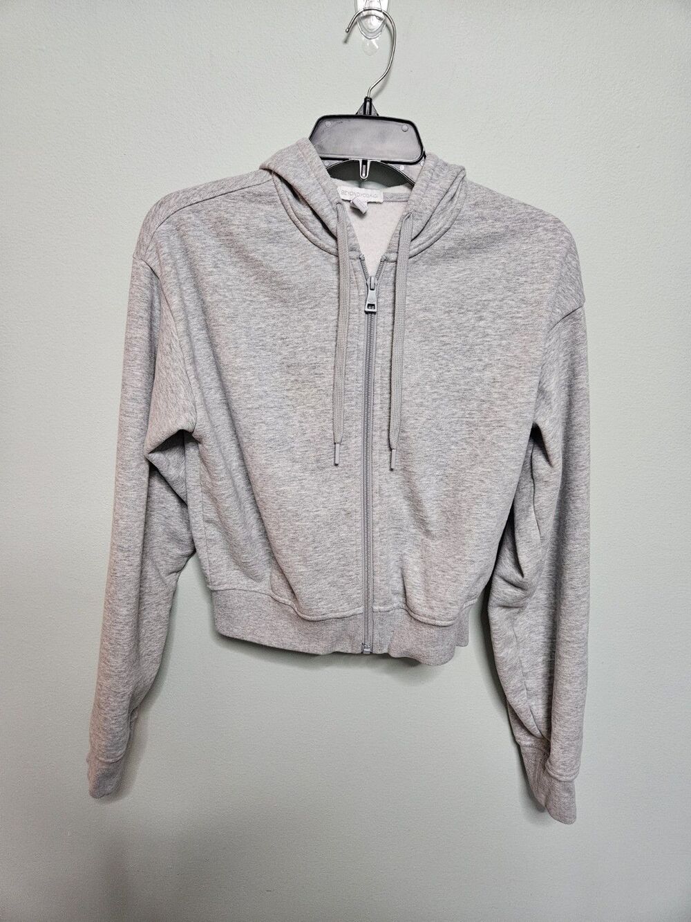Sz XS - Beyond Yoga Zip-up hoodie Gray